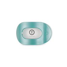 Load image into Gallery viewer, TELETIES - Round Flat Hair Clip | Small | Totally Turquoise
