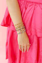 Load image into Gallery viewer, Beaded Blondes - Let It Snow Sprinkle Bracelet
