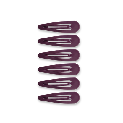TELETIES - Purple Haze Snap Clips (6Ct)