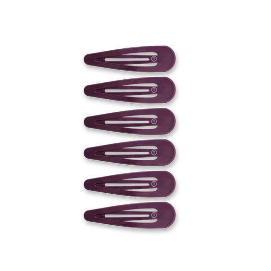 TELETIES - Purple Haze Snap Clips (6Ct)