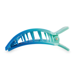 TELETIES - Square Flat Hair Clip | Large | Poolside