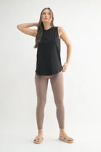 Load image into Gallery viewer, Notched Sleeveless Flowy Tank Top
