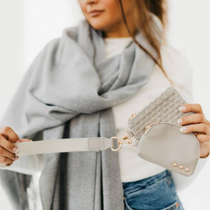 Pretty Simple - Wonderlust Woven Dual Pouch Wristlet