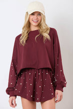 Load image into Gallery viewer, Dawg Day Pearl Embellished Top
