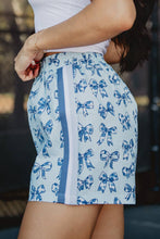Load image into Gallery viewer, Katydid - Chinoiserie Coquette Bows Ladies Boxer Shorts

