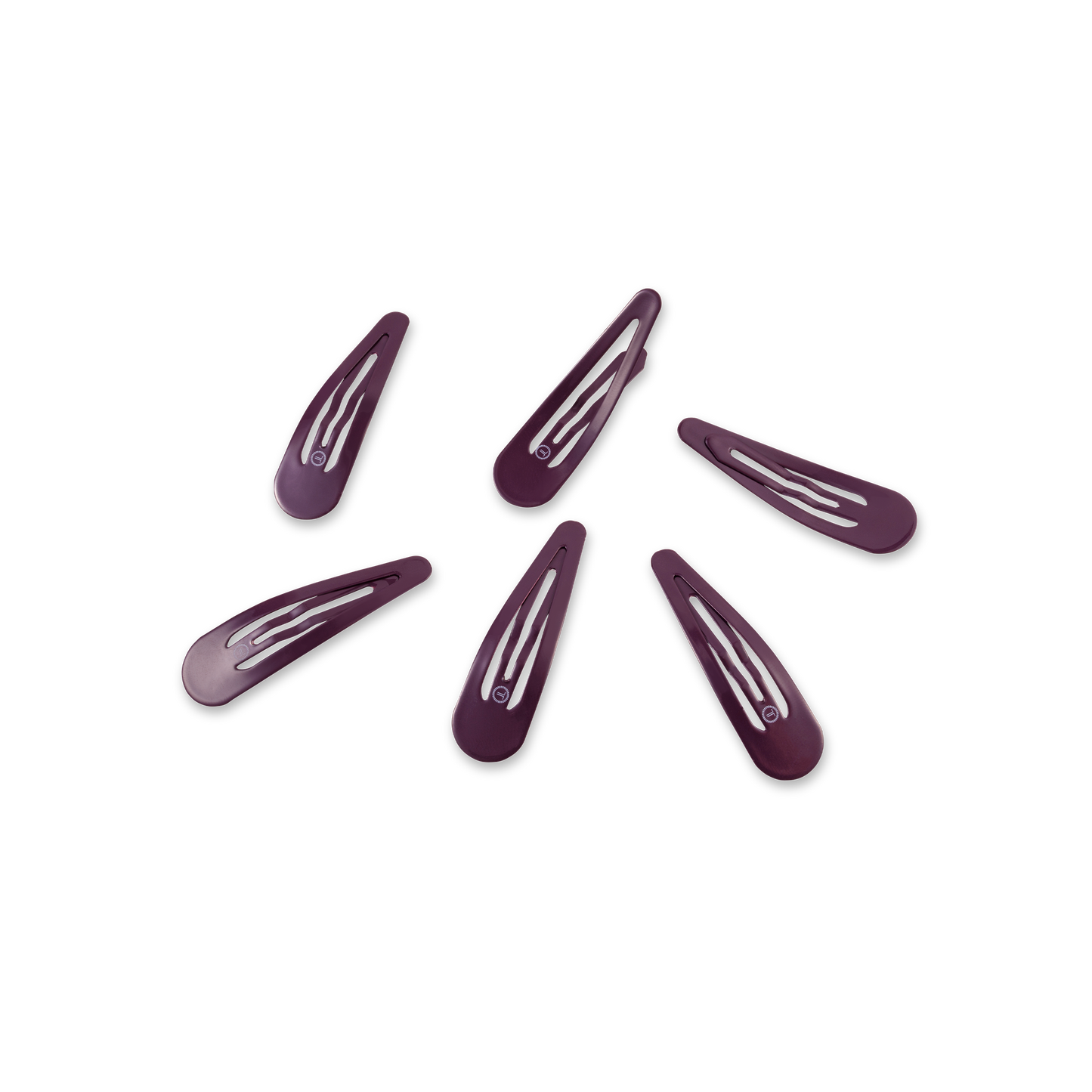 TELETIES - Purple Haze Snap Clips (6Ct)