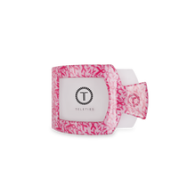 Load image into Gallery viewer, TELETIES - Square Flat Hair Clip | Small | Wrapped in Ribbons

