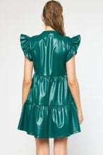 Load image into Gallery viewer, Faux Leather Mini Dress
