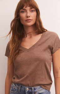 Z Supply Modern V Neck Tee