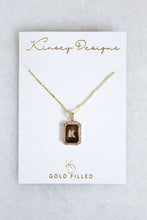 Load image into Gallery viewer, Initial Tile Necklace
