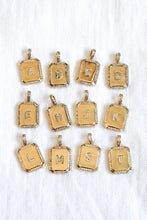 Load image into Gallery viewer, Initial Tile Necklace
