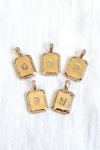Load image into Gallery viewer, Initial Tile Necklace
