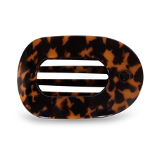 Load image into Gallery viewer, TELETIES - Tortoise Large Flat Round Clip
