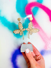 Load image into Gallery viewer, Butterfly Lightweight Drops: White
