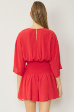 Load image into Gallery viewer, Rebel Red Romper
