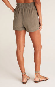 Z Supply Calista Short Moss Grey